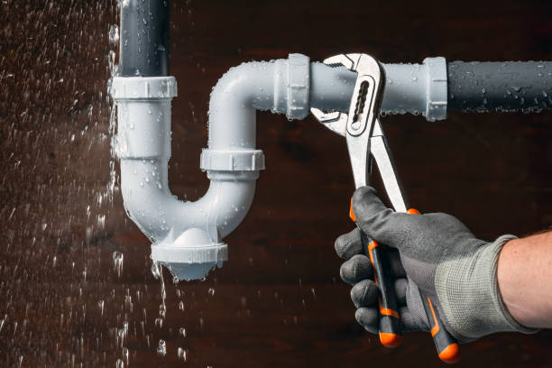 Professional Drain Cleaning technician working in Lowell, MI